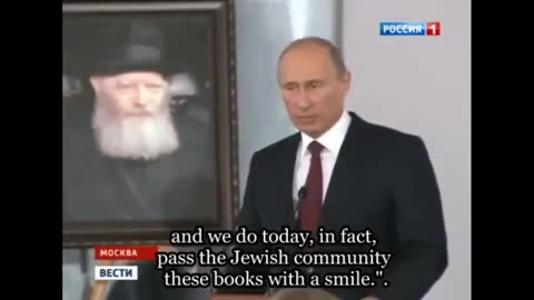 80-85% of the first soviet government were Jews - Putin speaking to Jews