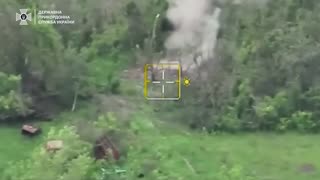 The effective FPV operation of the border guards broke the enemy's defense,