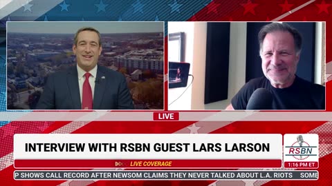 WATCH: Matthew Alvarez Interviews Lars Larson Speaking for All Family Pharmacy - 6/12/25