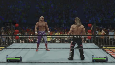 wwe 2k25 284 universe Shawn Michaels VS Superstar Billy Graham