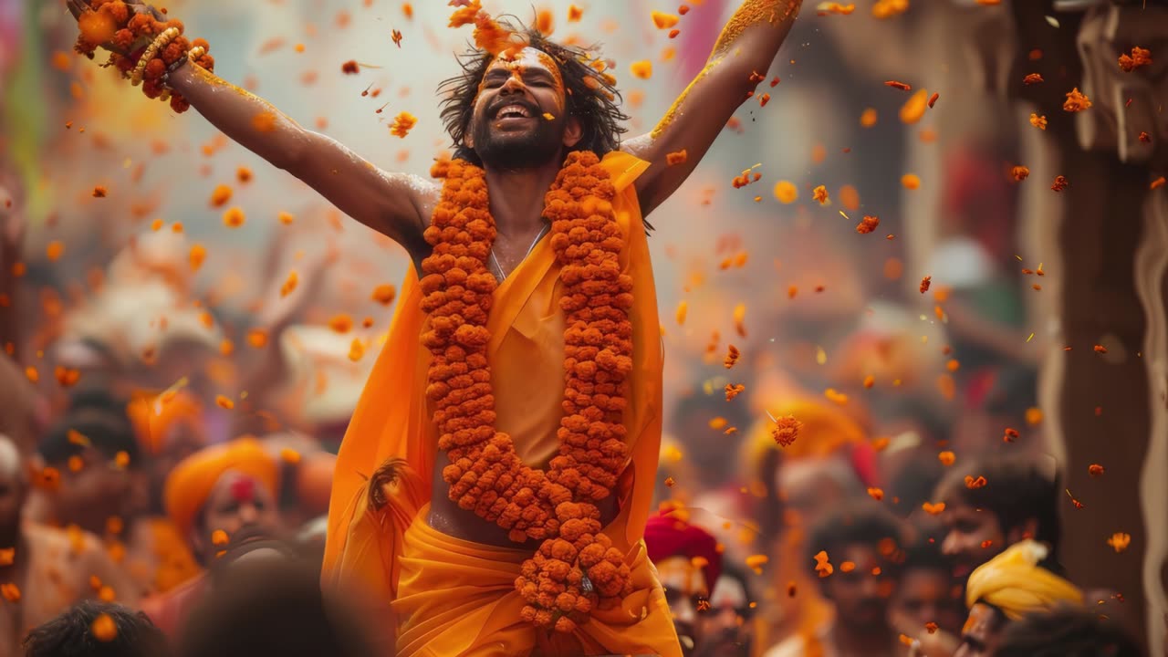 A hush within. A breath released. Vishraam.