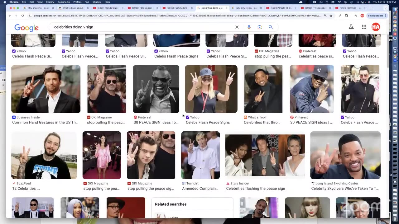 FSU SHOOTING -- STRANGE THINGS