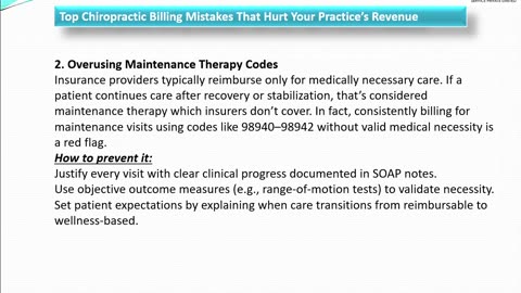 Top Chiropractic Billing Mistakes That Hurt Your Practice’s Revenue