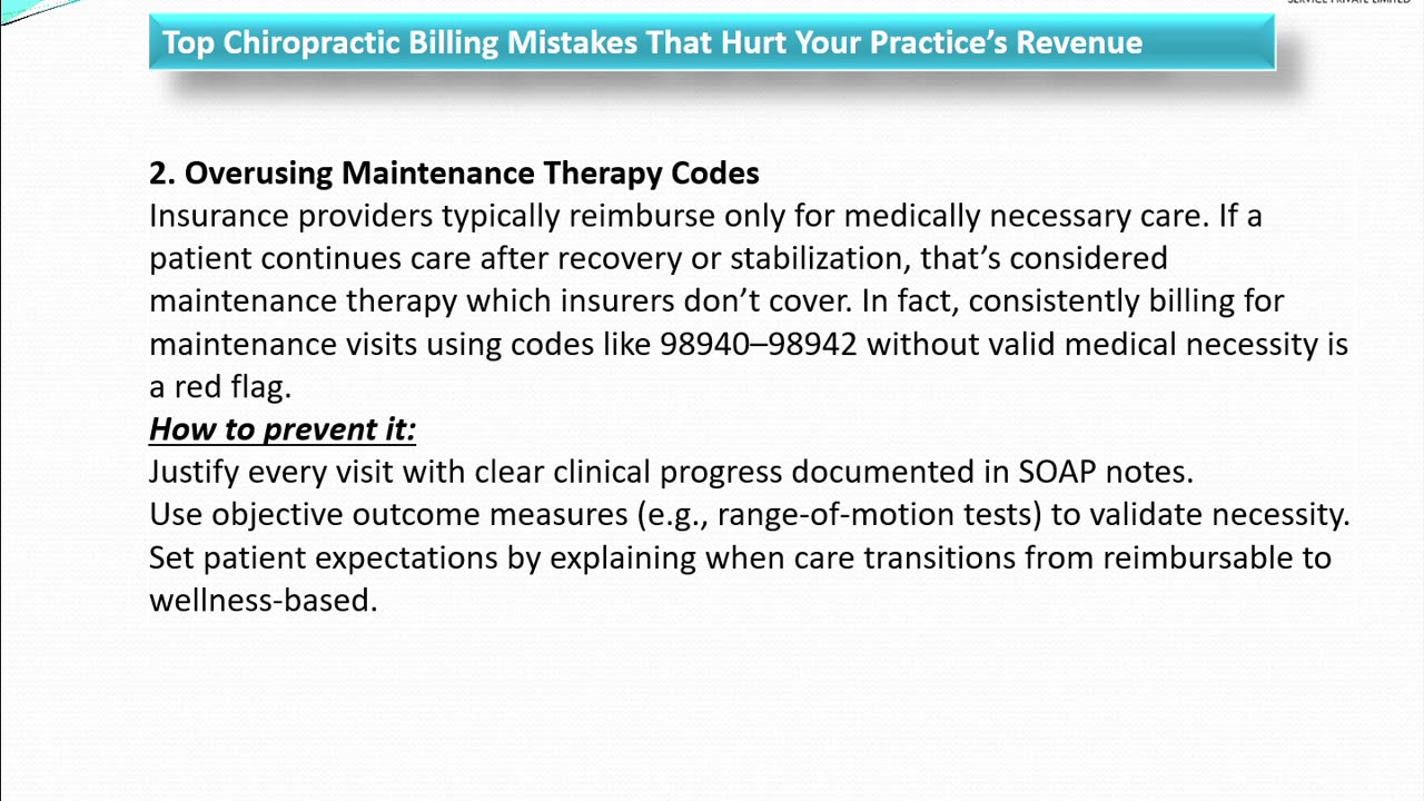 Top Chiropractic Billing Mistakes That Hurt Your Practice’s Revenue