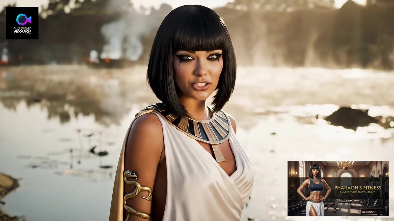 Cleopatra Vlog Series Pt.1 - AI History With Modern Influencer Vibes