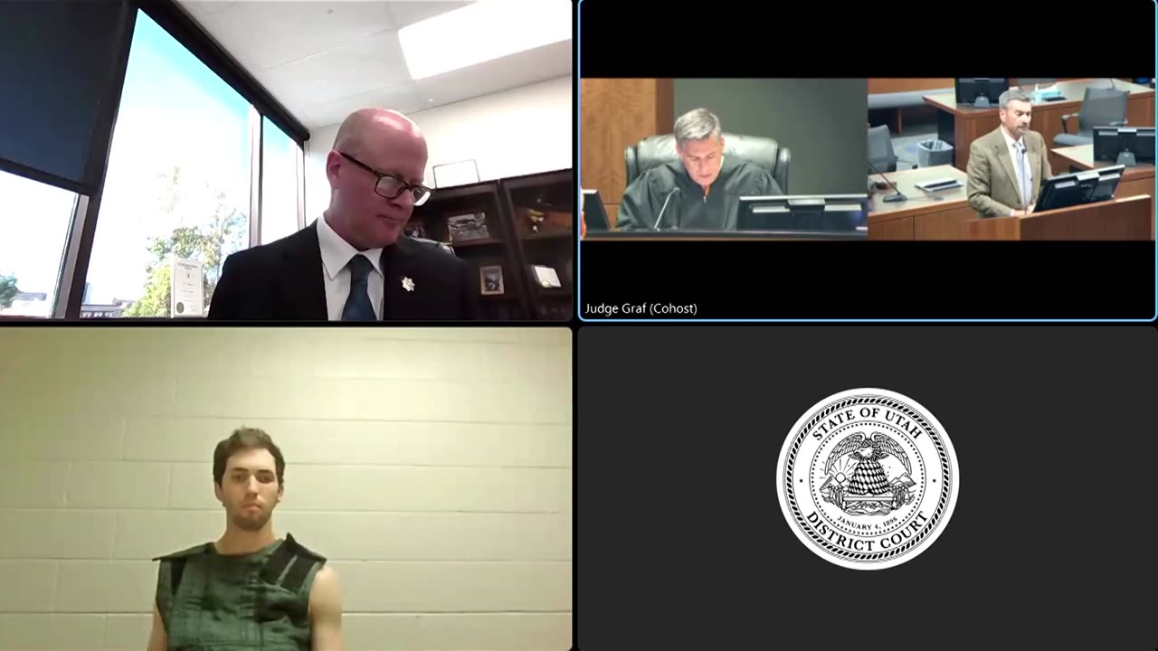 Suspect in Charlie Kirk shooting makes court appearance