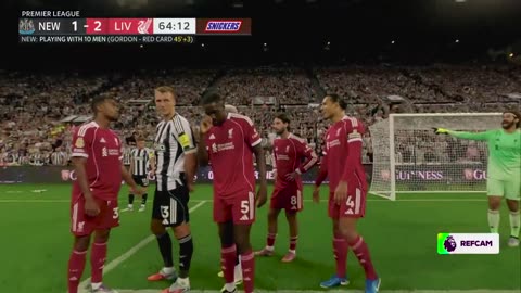 Newcastle United v Liverpool Highlights