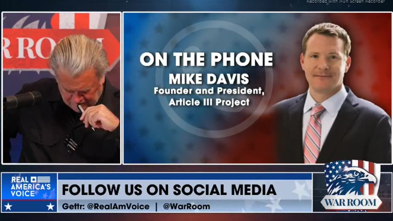 THE SIGNAL AFFAIR & THE MARXISTS OBJECTIVE - BANNON>YOU'RE TALKING LAW THIS IS NOT ABOUT JUSTICE - THE JUDGES ARE CORRUPT - 7 mins