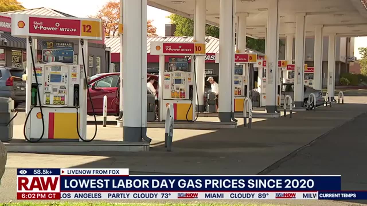 Gas prices this Labor Day are the cheapest since 2020. Will prices stay low?