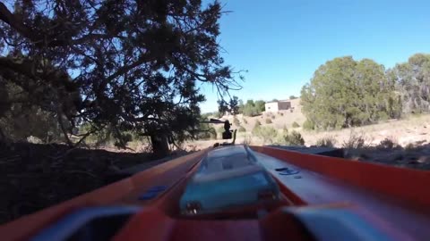 A Mellow Day Running Cars on Hot Wheels Hill