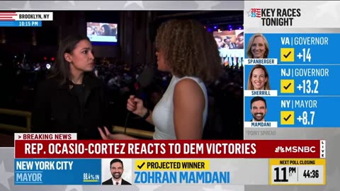 Reporter: "Do you think Mamdani is ready to take on President Trump?"