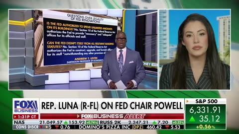 🚩 Rep Luna: Fed Chair Powell referred to DOJ