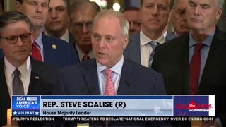 Steve Scalise remembers Charlie Kirk at prayer vigil