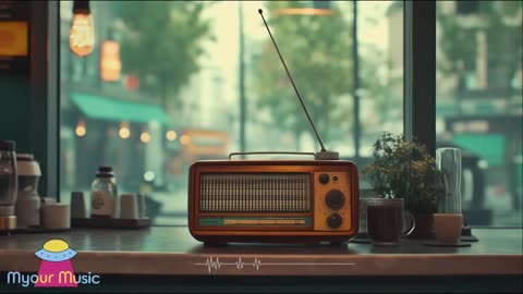 Old Radio Story 🎶 Guitar Lofi Café Music for Easy Listening | BGM Lofi Beats Ver.6