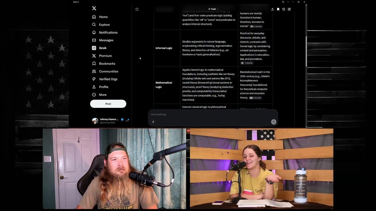 We Attempt A 30k Foot View of Logic