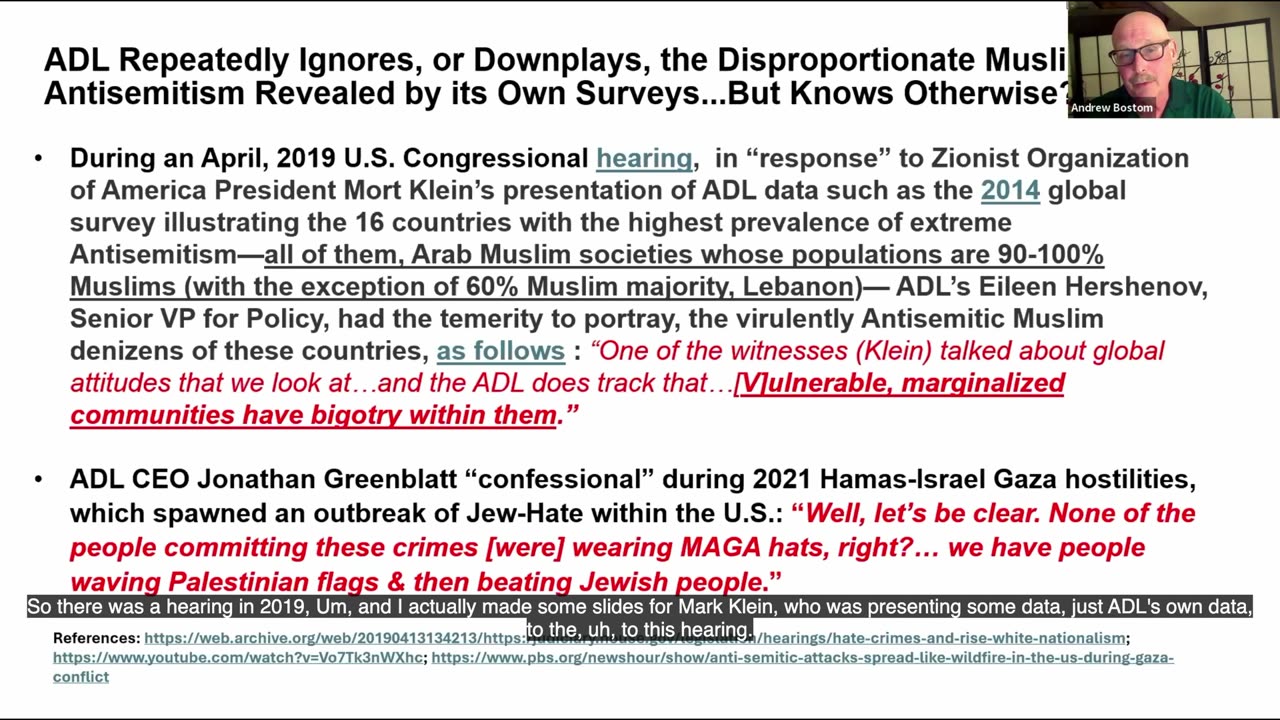 Dr. Andrew Bostom 5/28/25 Lecture on Antisemitism to the Amer Jewish Med Assoc