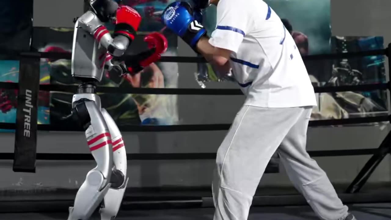 Robot Unitree G1 chino aprende a boxear