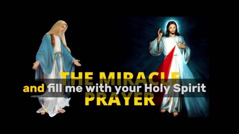 The Miracle Prayer to Jesus