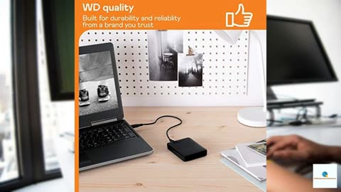 WD 5TB Elements Portable External Hard Drive for Windows, USB 3.2 Gen 1/USB 3.0 for PC & M
