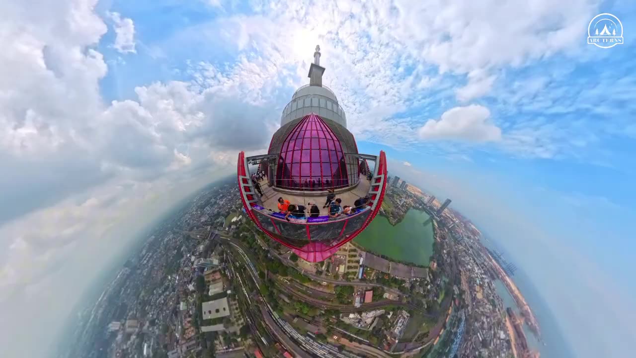 Lotus Tower (නෙළුම් කුලුන) : A Day at the Observation Deck & Pixel Bloom🪷#lotustower #srilanka