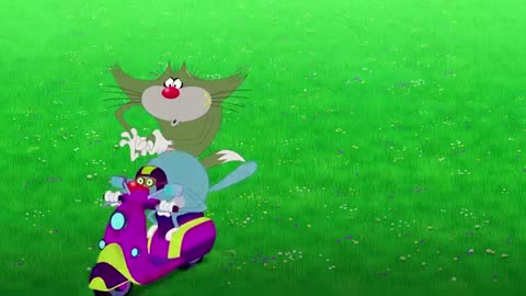 Oggy and the cockroaches Hébergement partagé inconfortable, quotidiens....😅😂🤣🙃🤪