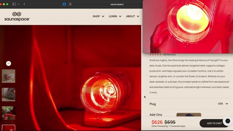 Sauna Space Glow Review
