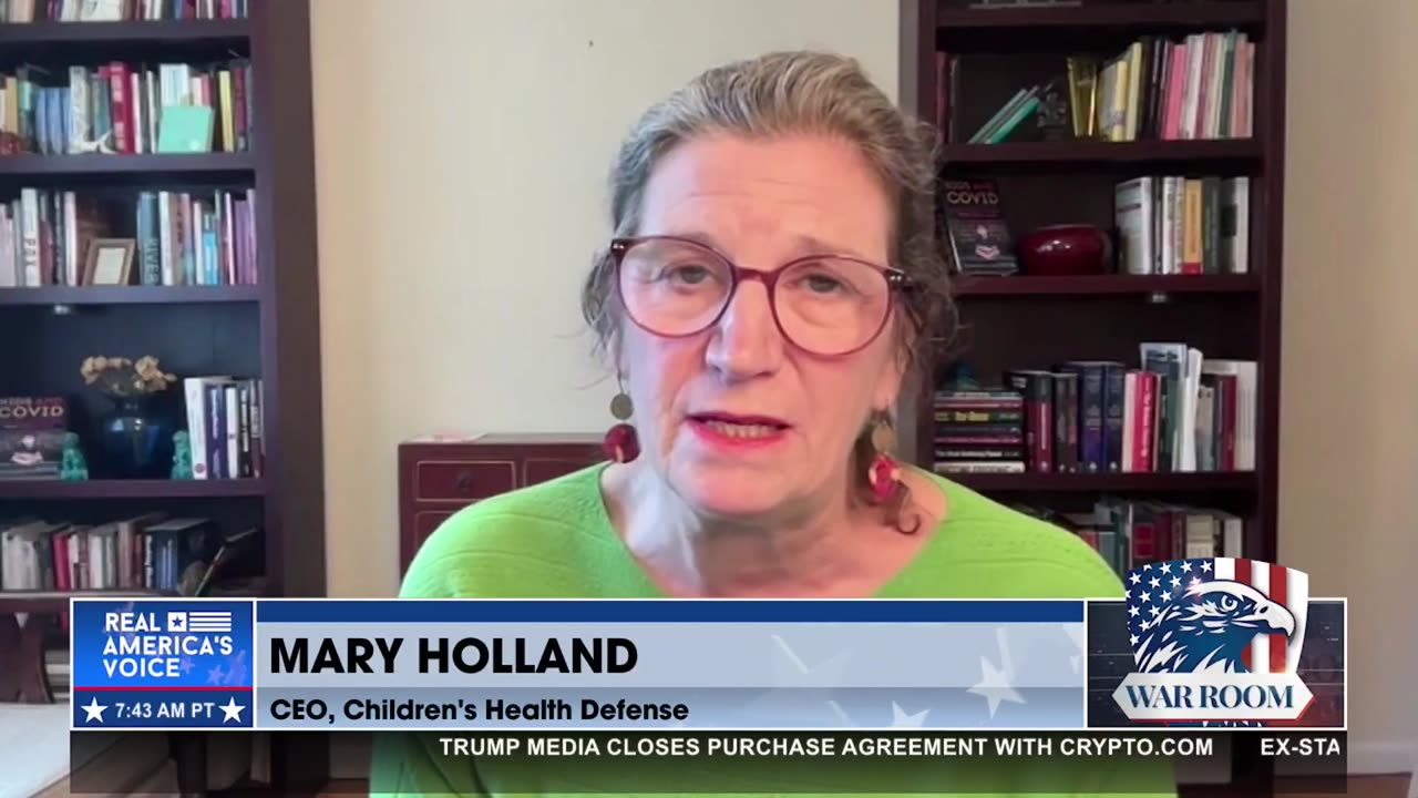 MARY HOLLAND: BIG TECH & BIG GOVT TEAMED UP TO CENSOR DISSENT