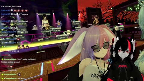 Hanging Out and VRChat Live Concert