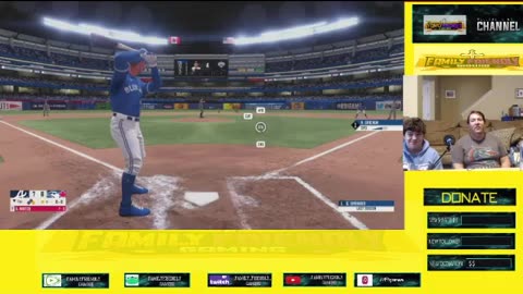 RBI Baseball 21 Braves vs Blue Jays