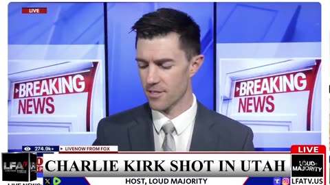 BREAKING!!!! CHARLIE KIRK SHOT IN UTAH - LOUD MAJORITY LIVE