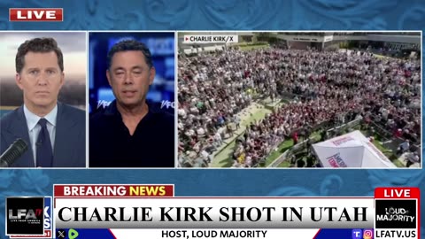 BREAKING!!!! CHARLIE KIRK SHOT IN UTAH - LOUD MAJORITY LIVE