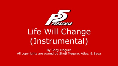 Life Will Change (Instrumental)