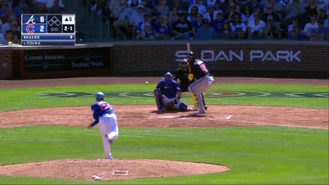 MLB - Matt Olson and Marcell Ozuna go back-to-back for the @Braves.