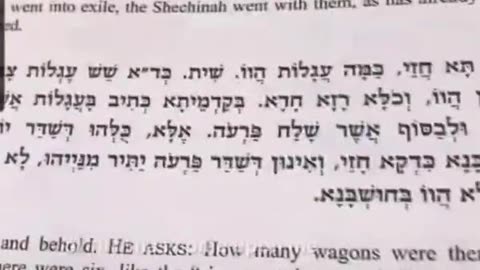 Take wagons..for your littlest ones. Noon Zohar. ALEPH AND I 🤍 (VAYIGASH 11) 12/9/25