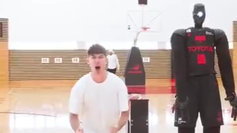 Breaking: Can a Robot Beat a Human in Basketball?