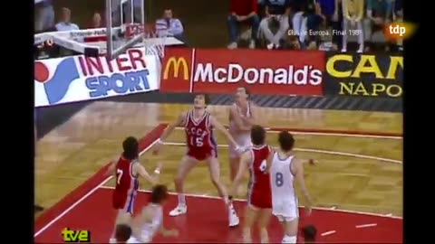 "Checoslovaquia vs URSS" Final EuroBasket 1985 (16 de Junio, 1985)