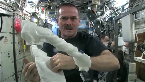 The Zero G Space Station over a Flat Earth
