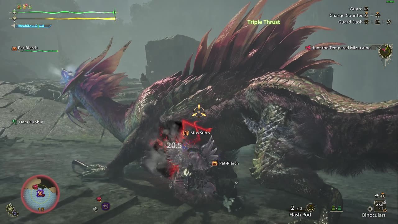 Comfy Lance Builds Easy Monster Hunter Wilds (Tempered Mizu)