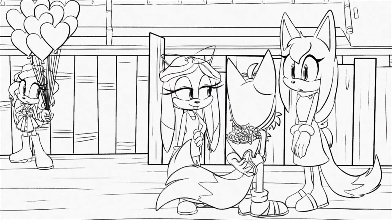 Casual Sonamy valentime secret by Sherry Doodlez