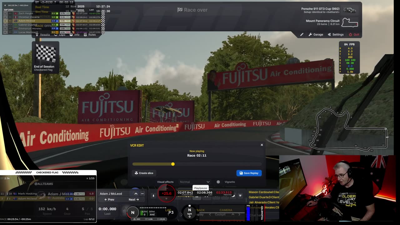 PCUP at Bathurst Stream - Streamed today I accidentally deleted it