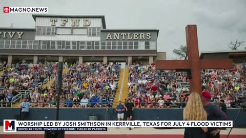 🇺🇸 Texas Floods 🙏 Community Gathers in Prayer at Antler Stadium After July 4 Tragedy [LIVE]