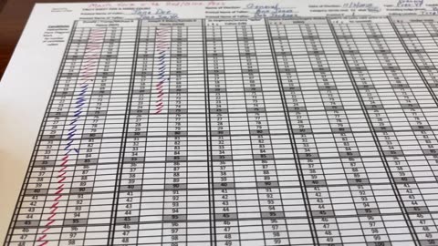 Chap65 Hand Count Instructions Video15 - Alternate SOS Approved Tally form, Marking the form part4