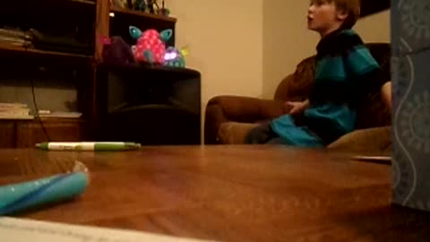 Jonny likes the Furbys