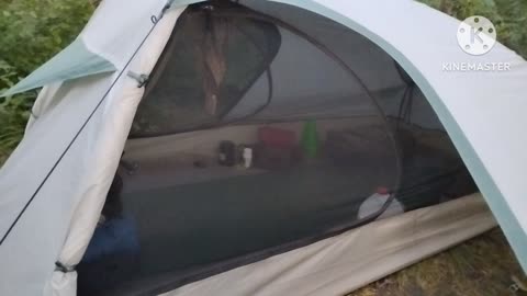 Night 🌉 of stealth camping