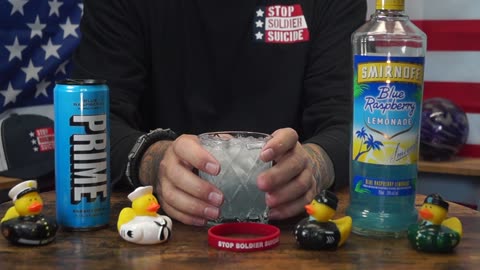 Richard Gittis - Smirnoff Blue Raspberry Lemonade Vodka & Prime Blue Raspberry Energy Drink