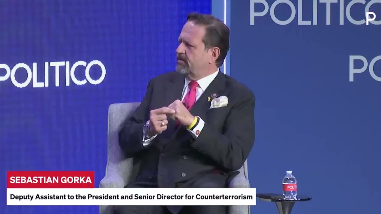 Seb Gorka just eviscerated POLITICO on their own stage.