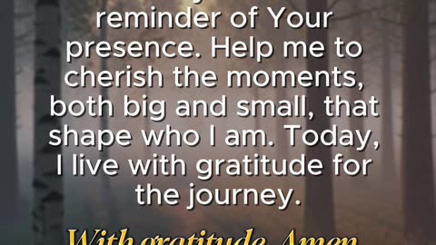 Prayer of Gratitude for Life 🌍