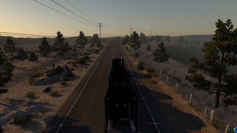 Lovely Sunrise and Sunsets and things in American Truck Simulator