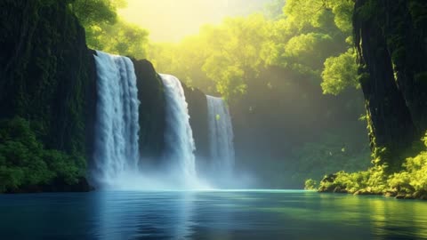 Soothing Music + Water Sounds Relaxing Music for Stress Relief, Spa Music Relaxation, Deep Sleep