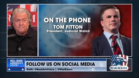 TOM FITTON: Judicial Watch Has Active Lawsuits Under The National Voter Registration Act. The Left Promised Conservatives, "Don't Worry, We'll Clean The Voter Rolls." But Never Did